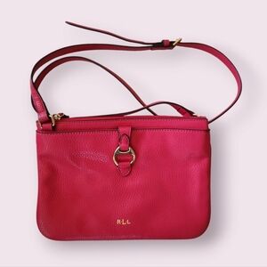 Lauren Ralph Lauren Pink Crossbody Bag